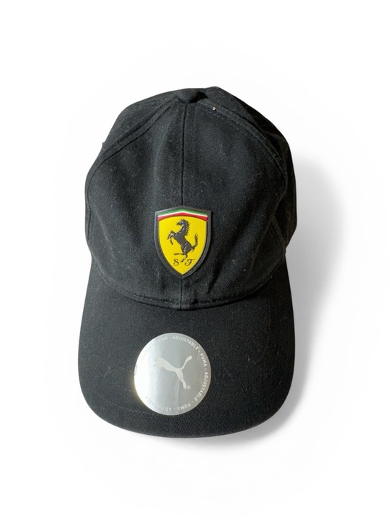 Puma Other - Puma x Ferrari mens one size black baseball cap hat EUC